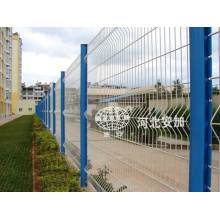 PVC revestido de arame soldado Wire Palisade Garden Home Fence (Anjia-059)